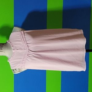 💗- Women's NAKED ZEBRA Braided Trim Mock Neck Top In Lilac, Sz M!